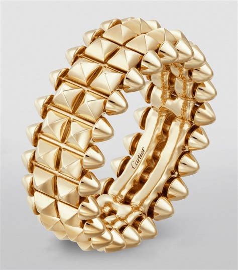 cartier yellow gold clash ring